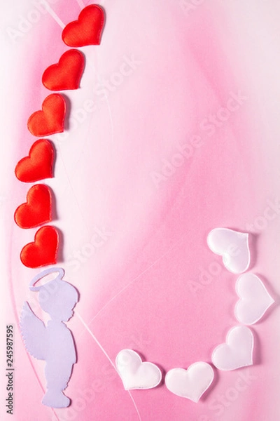 Obraz valentines day background