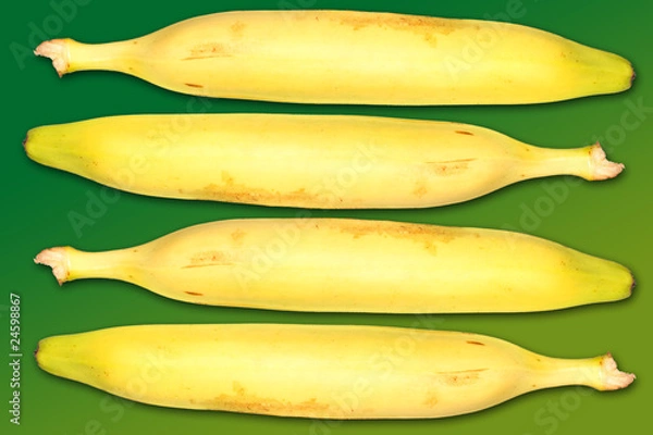 Obraz Bananen sind nicht krumm
