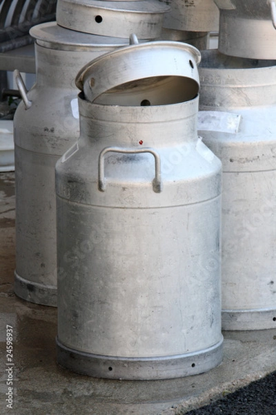 Obraz Bouilles à lait