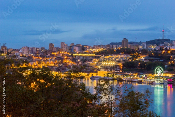 Obraz City over night