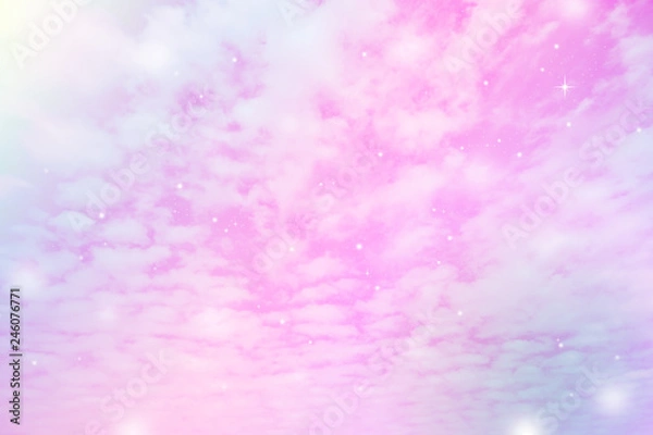 Fototapeta teksturowane chmury