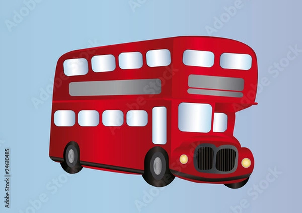 Obraz double decker bus