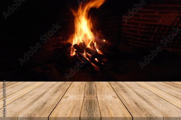 Obraz HOGAR, CHIMENEA