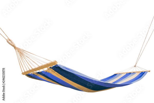 Obraz  a hammock isolated on white background