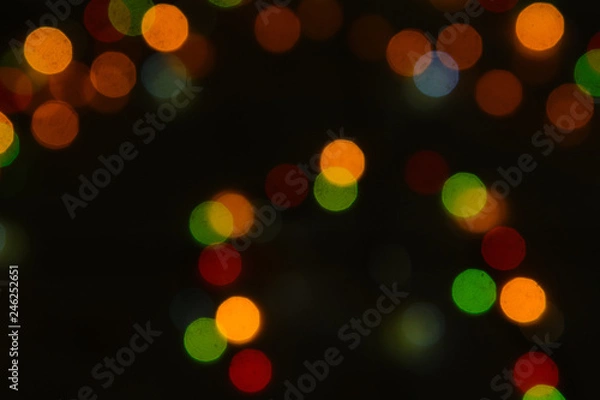 Obraz abstract lights background