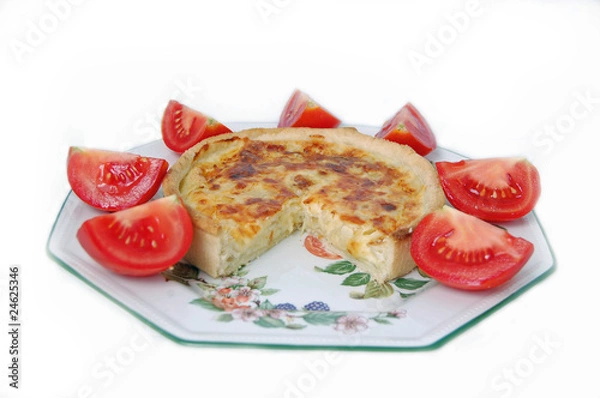 Obraz home made quiche