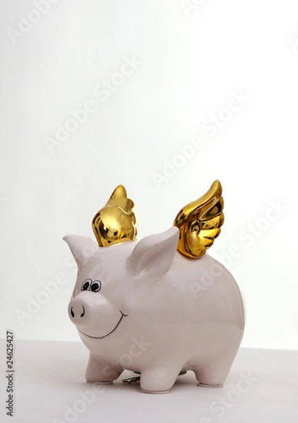 Obraz Fliegendes Sparschwein