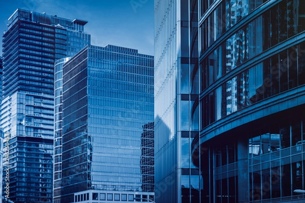 Obraz skyscrapers in downtown