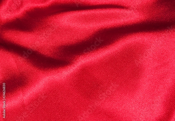 Obraz red silk background