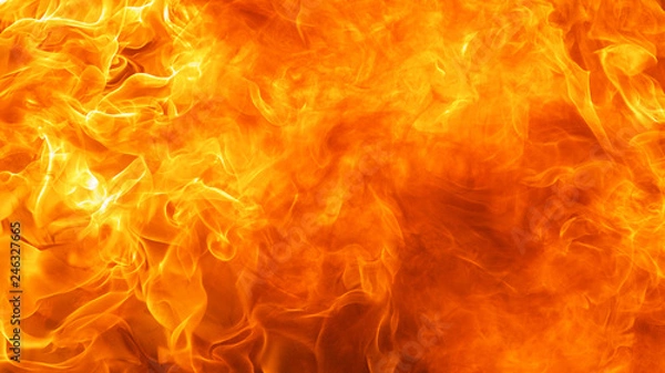 Fototapeta abstract blaze fire flame texture background