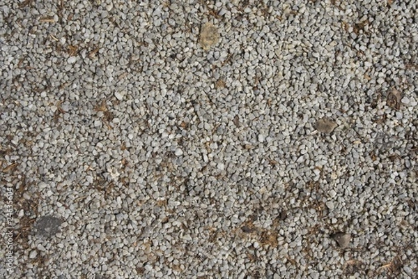 Obraz suelo de gravilla