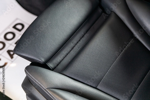 Fototapeta Luxury car design elements