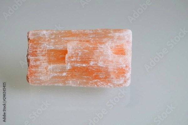 Fototapeta a calcite mineral harvested and analyzed in the laboratory