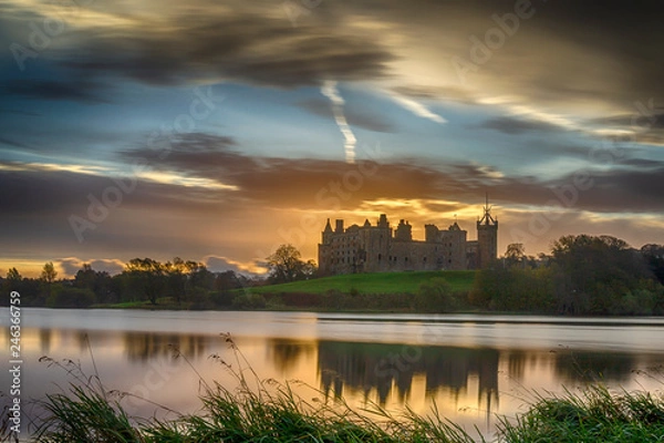 Obraz Linlithgow Palace Sunrise