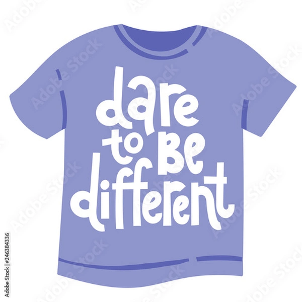 Fototapeta Weird and beautiful. Calligraphy inspiration graphic design typography element.