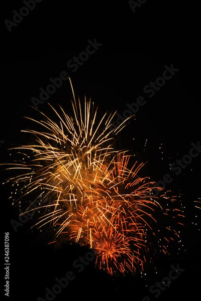 Fototapeta 打ち上げ花火