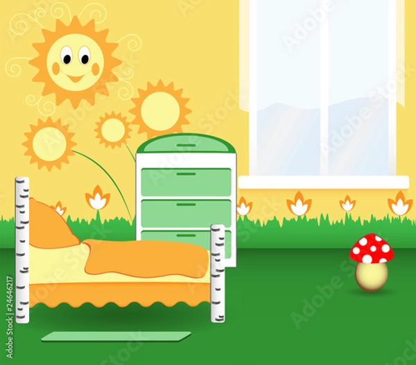 Obraz Nursery bedroom