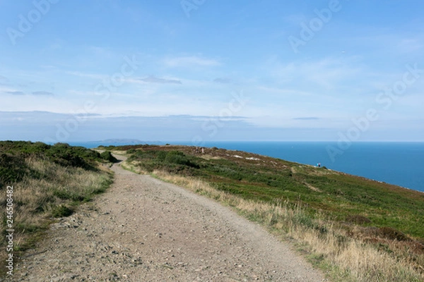 Obraz Walking the Howth Cliff Path Loop