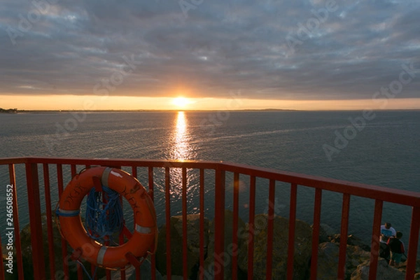 Obraz Walking the Howth Cliff Path Loop