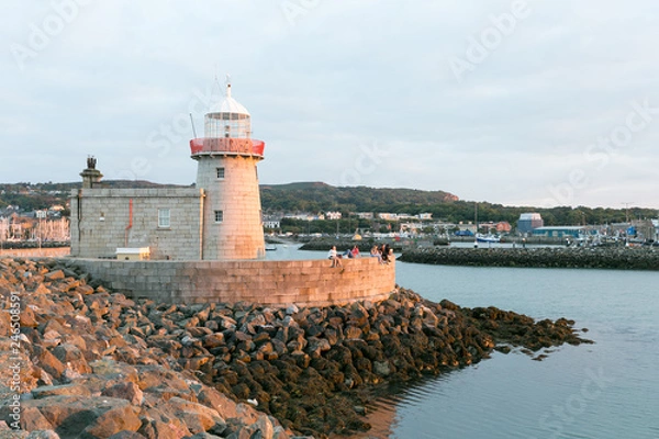 Obraz Walking the Howth Cliff Path Loop