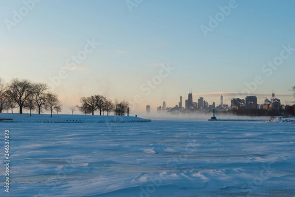 Obraz Polar Vortex Chicago