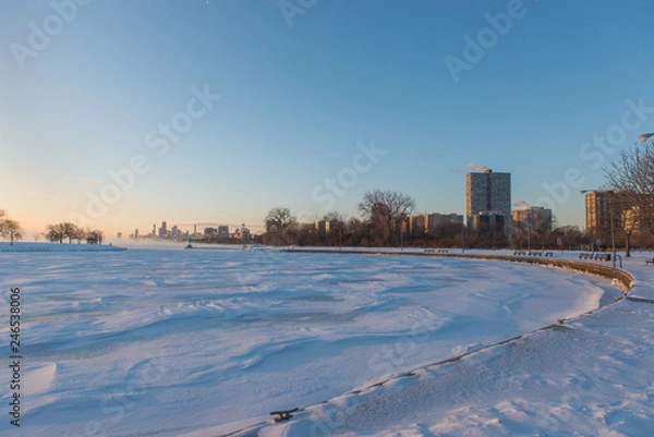 Obraz Polar Vortex Chicago