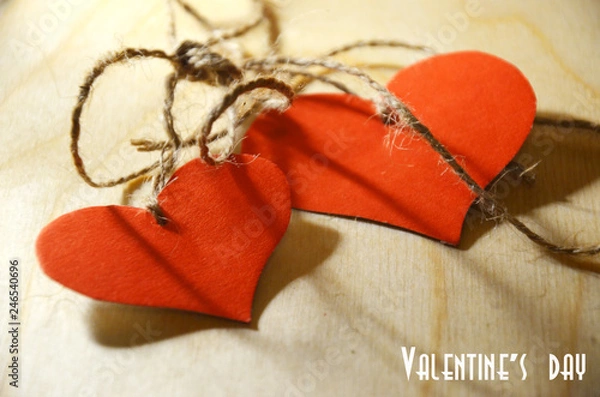 Obraz heart shaped gift box