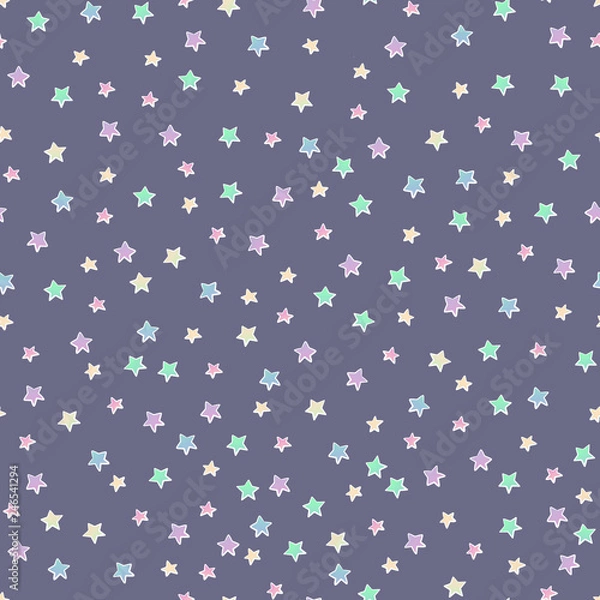 Fototapeta Unicorn. Rainbow pattern