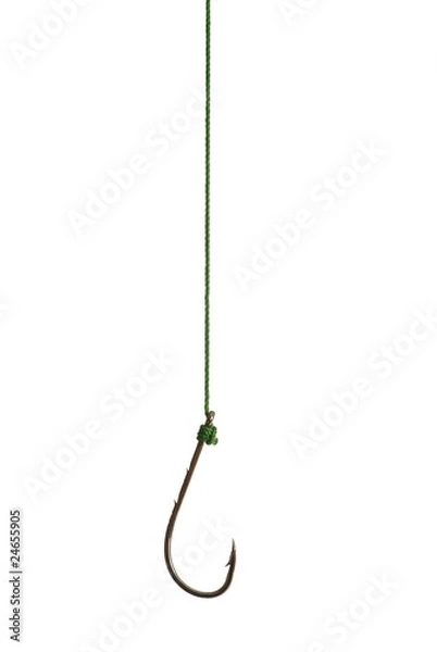 Fototapeta empty hook