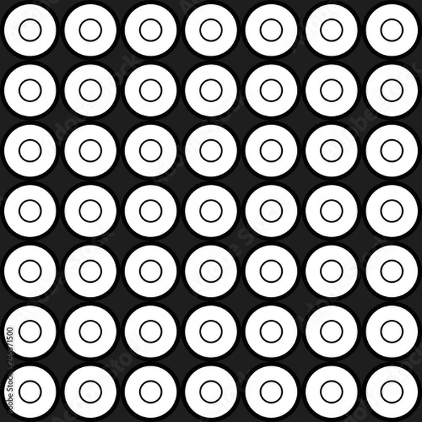 Fototapeta Creative geometrical shape seamless pattern