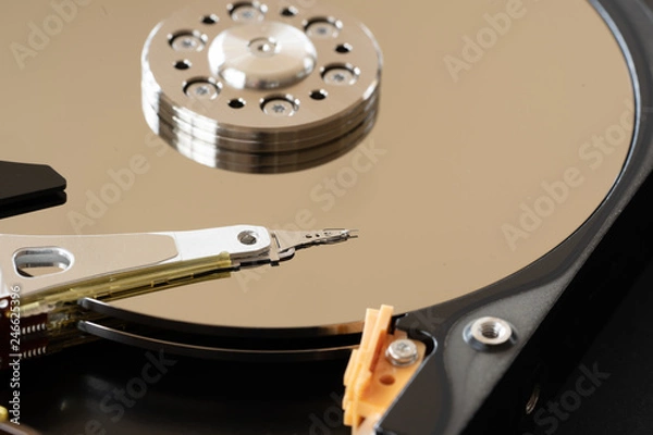 Obraz computer hard disk repair detail HDD
