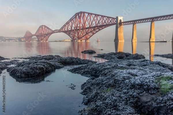 Obraz The Forth Bridge in Winter