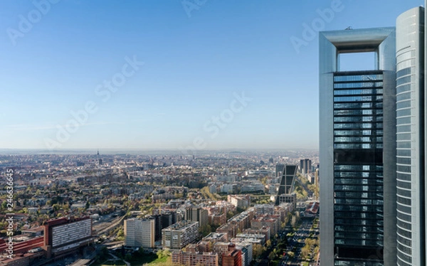 Fototapeta North Zone of Madrid