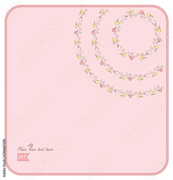 Obraz birds on tree for your design