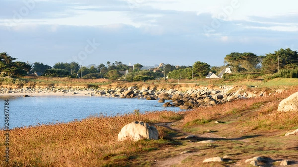 Fototapeta Küste in der Bretagne in Frankreich