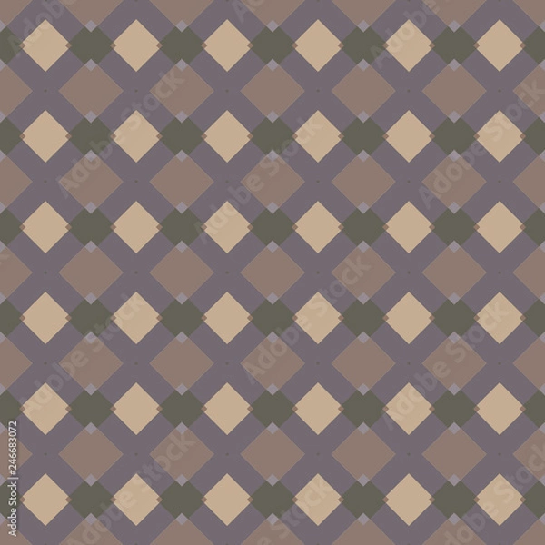 Fototapeta Seamless pattern background from a variety of multicolored squares.
