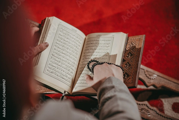 Obraz Muslim man praying