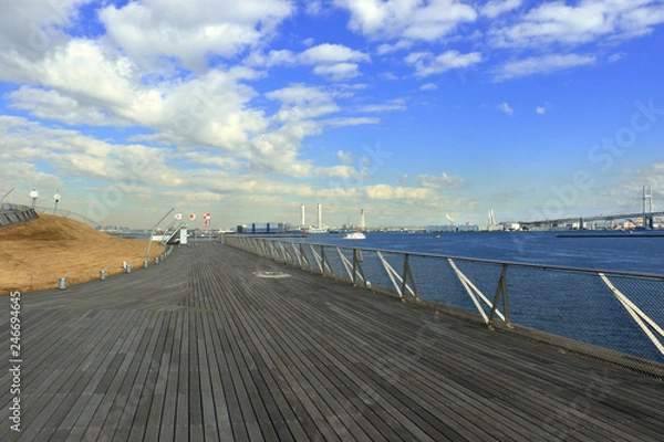 Obraz 横浜港　大さん橋