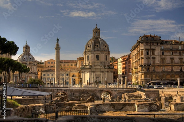 Obraz Foro Traiano, Roma