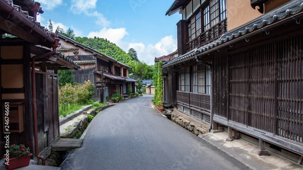 Fototapeta 街並み