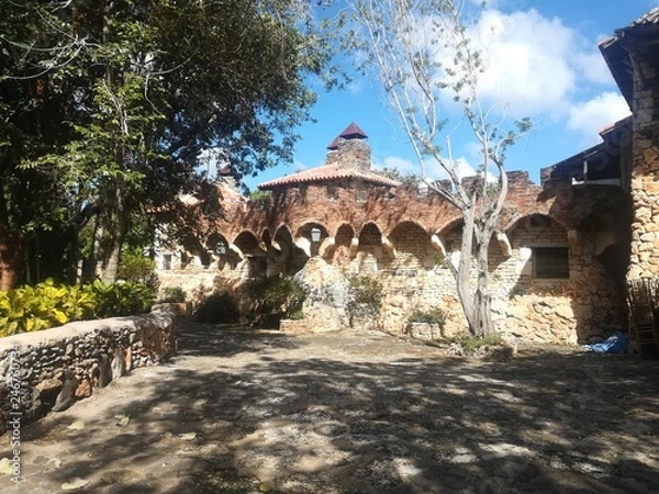 Obraz Dorf in der Karibik