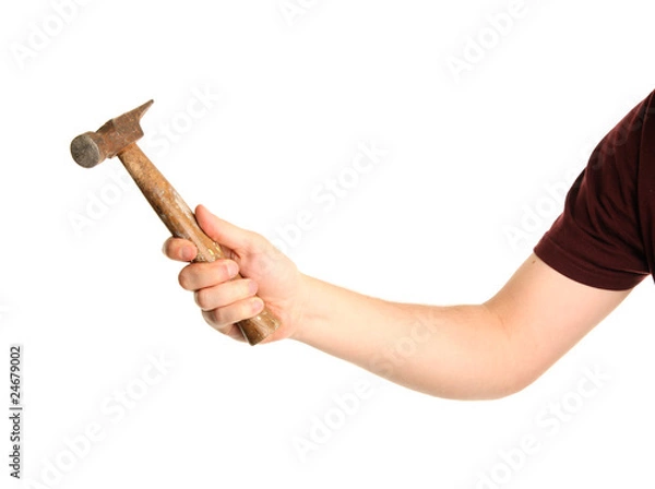 Fototapeta Old DIY hamer