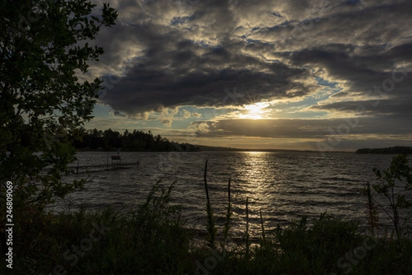 Fototapeta Horizon and Clouds