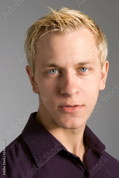 Obraz Handsome young man portrait