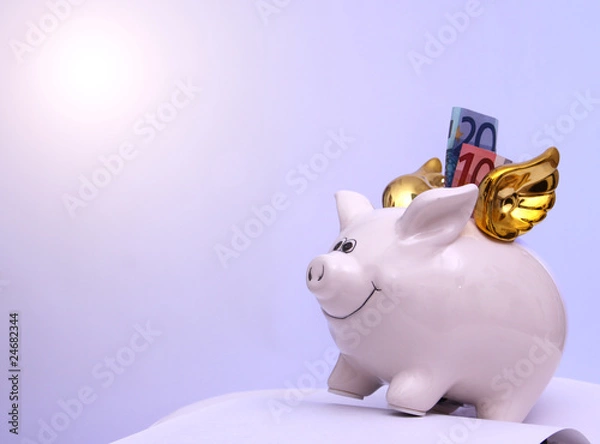 Obraz Fliegendes Sparschwein