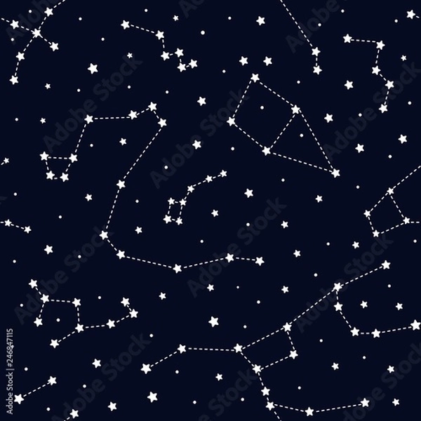 Fototapeta constellations
