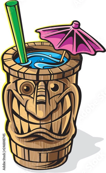 Fototapeta Tiki cocktail