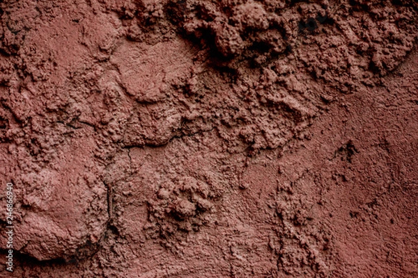 Obraz painted wall structure