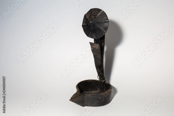 Obraz Olive oil candle