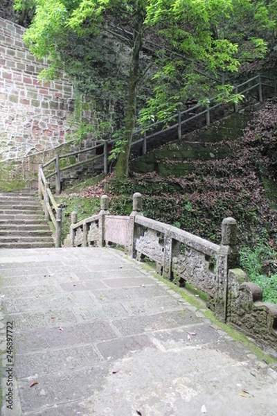 Obraz bridge in the park
